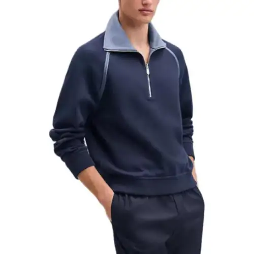 HERMES Knitwear Men's Ocean Lapel Moderate Other