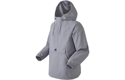 New Balance Jackets Men's Gray Hooded Moderate Other