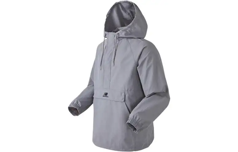 New Balance Jackets Men's Gray Hooded Moderate Other