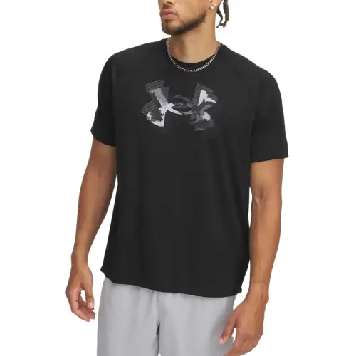 Under Armour Tech Phil T Shirt Men's Black