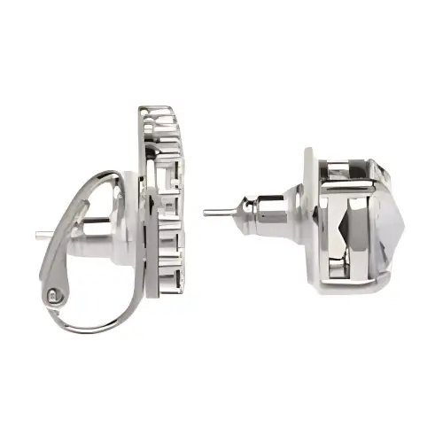 MIU MIU Metal Earrings Women's Silver
