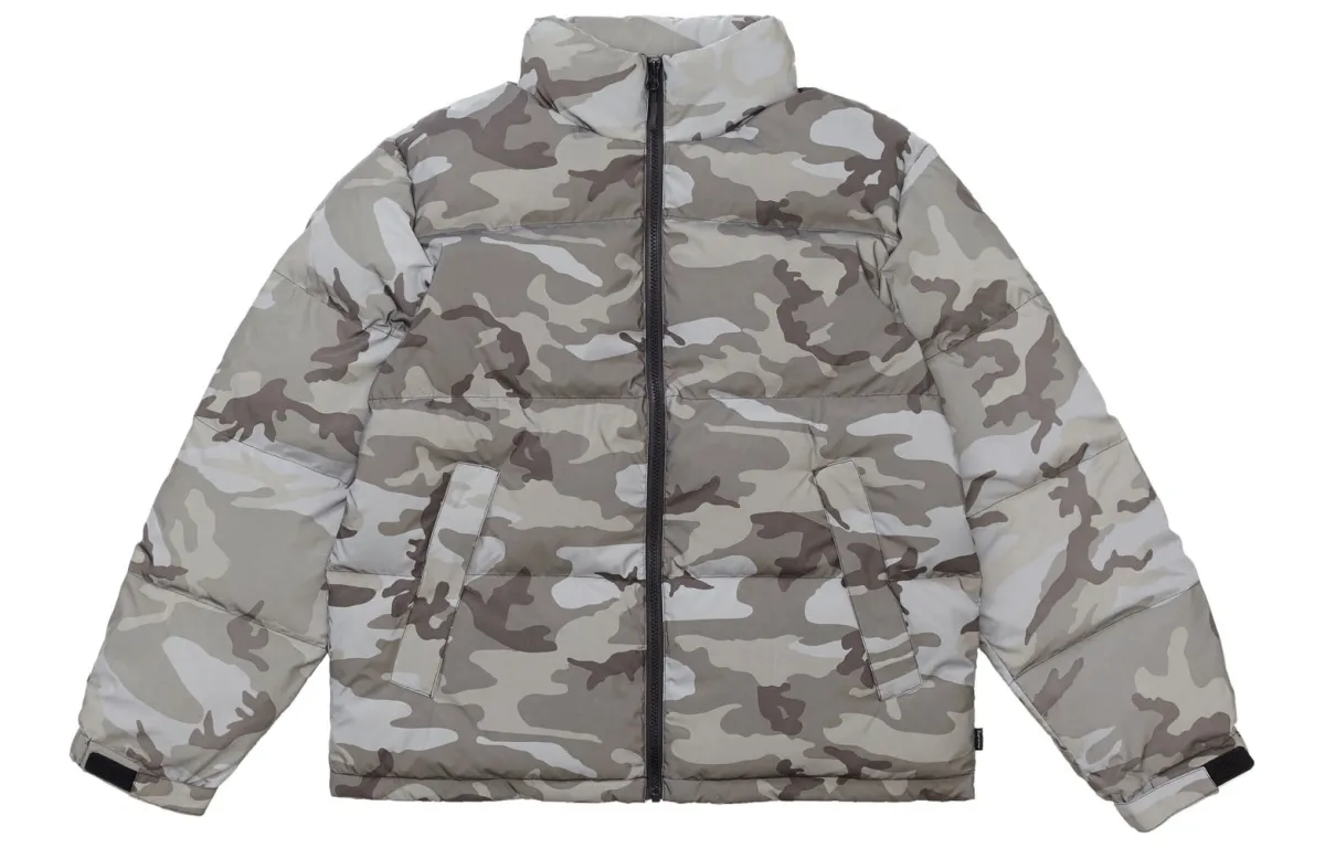 Supreme Reflective Camo Down Jacket