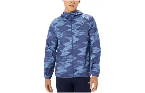 ASICS Jackets & Coats Men's Blue