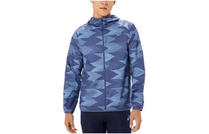 ASICS Jackets & Coats Men's Blue