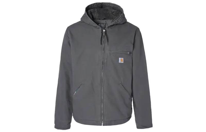 Carhartt 104392 J141 Upgraded Washed Duck Sherpa Lined Sierra Jacket Level 3 Cold Resistant RELAXED FIT Men's
