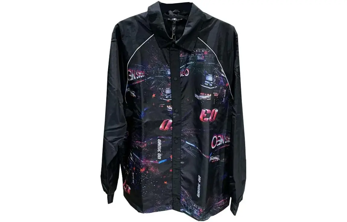 Adidas Jackets Men's Black Lapel Moderate Other