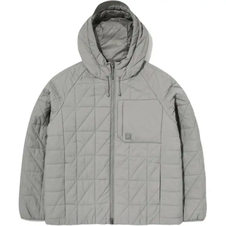 FILA Jackets & Coats Unisex Gray
