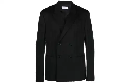 OFF WHITE Business Suit Coat Loose Fit Men's Black