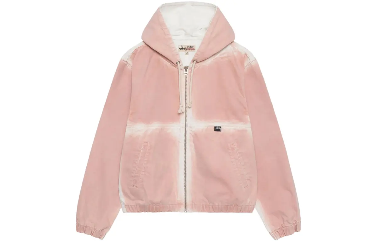 Stussy Spray Dye Hooded Work Jacket