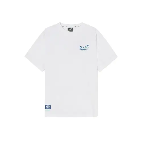 New Balance T Shirt Unisex White