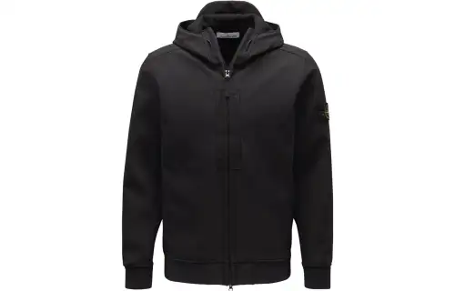 STONE ISLAND Zip Up Drawstring Jacket