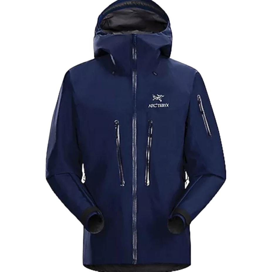 Мужская куртка Arcteryx Alpha SV (черная) — фото 18