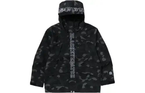 Bape X Eye Patch Color Camo Snowboard Jacket