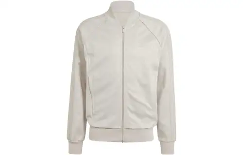 Adidas Originals SST Jackets Men's Beige Baseball Collar Moderate Other