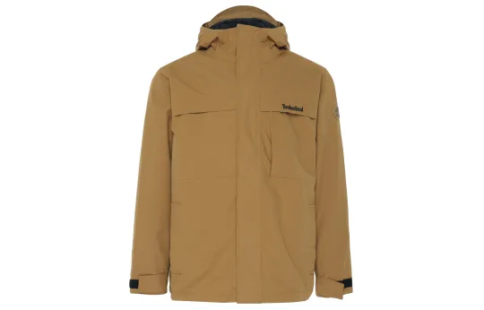 Timberland Outdoor Hiking Waterproof Windbreaker Jacket Men's Wheat