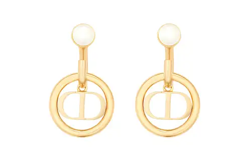 DIOR Earrings Women's Gold