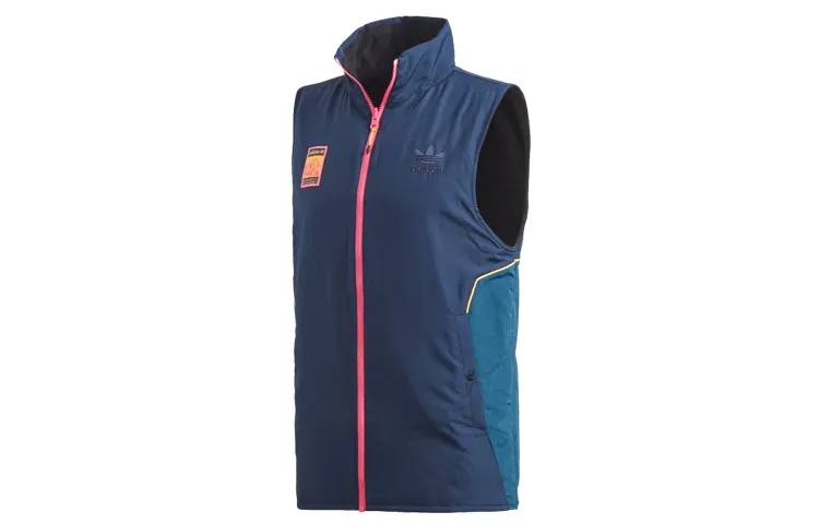 Adidas Originals Vests Men's Stand Collar Moderate Workwear