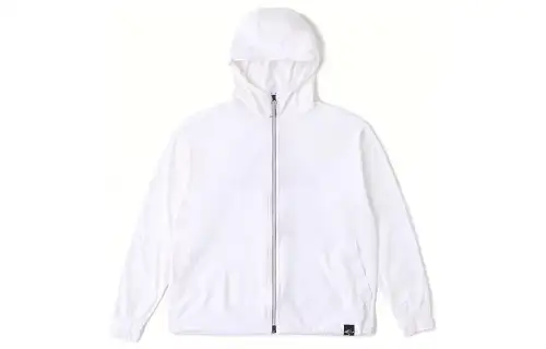 New Balance Jackets Men's White Hooded Moderate Other