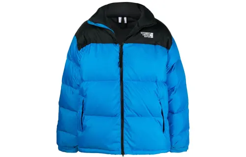 Vetements Down Jacket Winter Unisex Blue