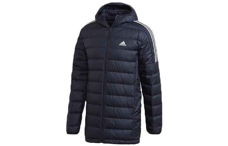 Adidas ESSENTIALS Down Jacket Men's Navy Blue