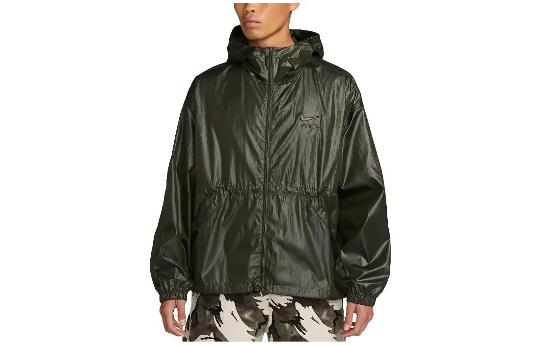 Nike Jackets Men's Black Stand Collar Moderate Other