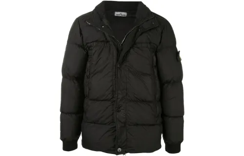 STONE ISLAND FW21 Down Jacket Unisex Black