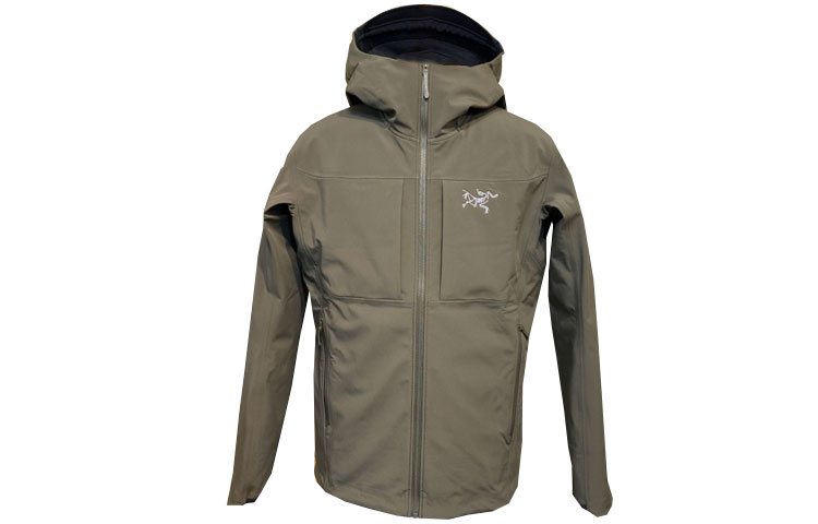 Мужская куртка Arcteryx Gamma MX Hoody (черные) — фото 6