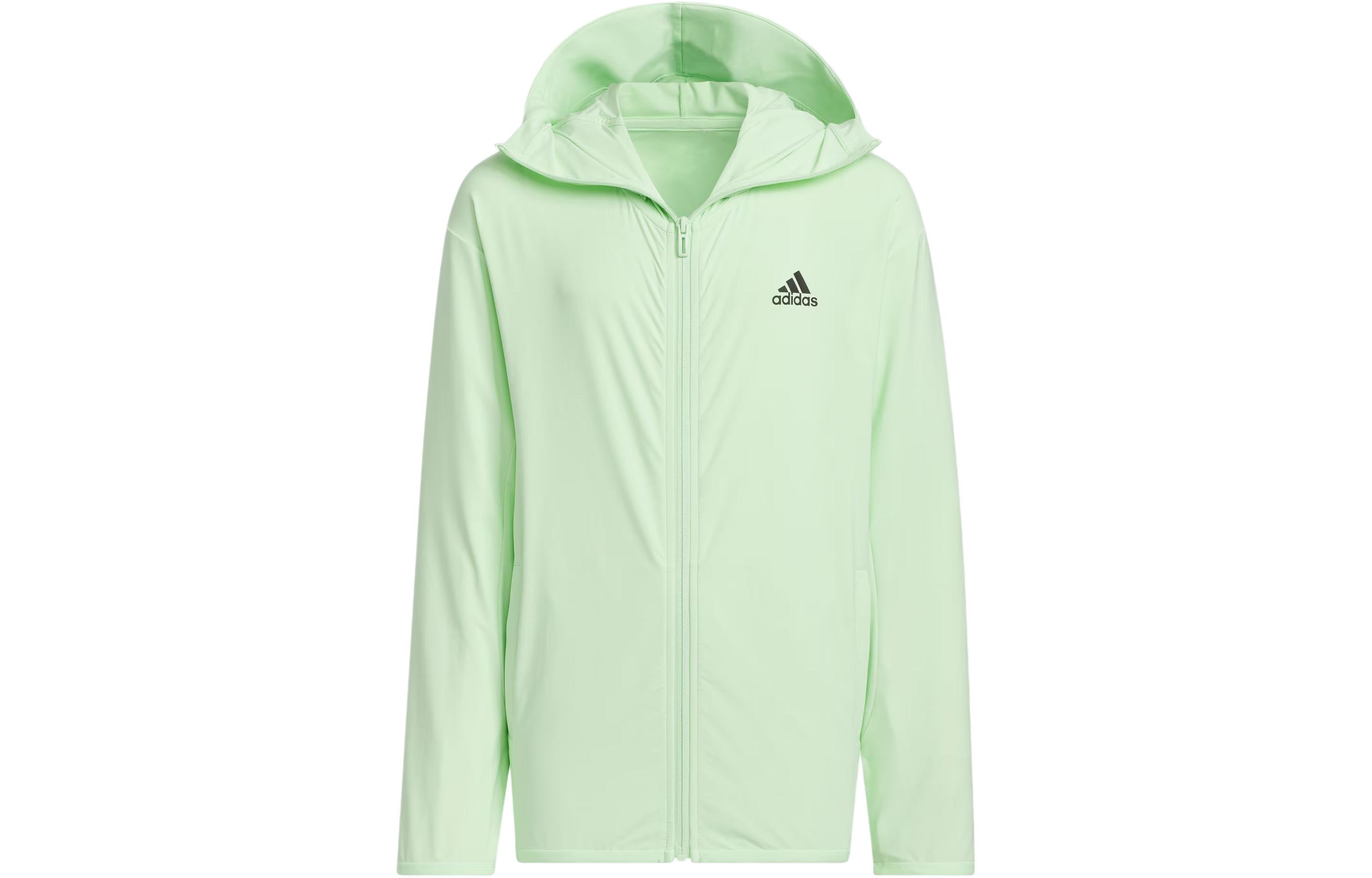 Детская куртка adidas (зеленая)