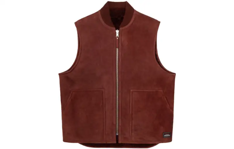 Stussy Reversible Shearling Workgear Vest