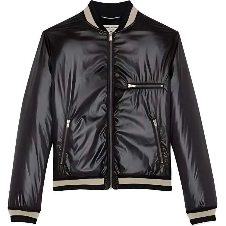 SAINT LAURENT Jackets & Coats Men's Black
