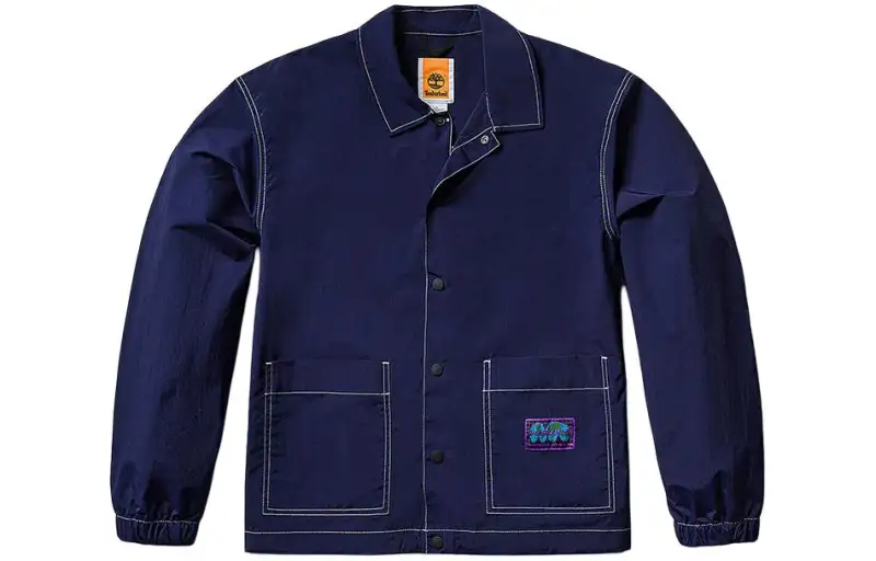 Timberland Jackets & Coats Unisex Sea Blue Canvas