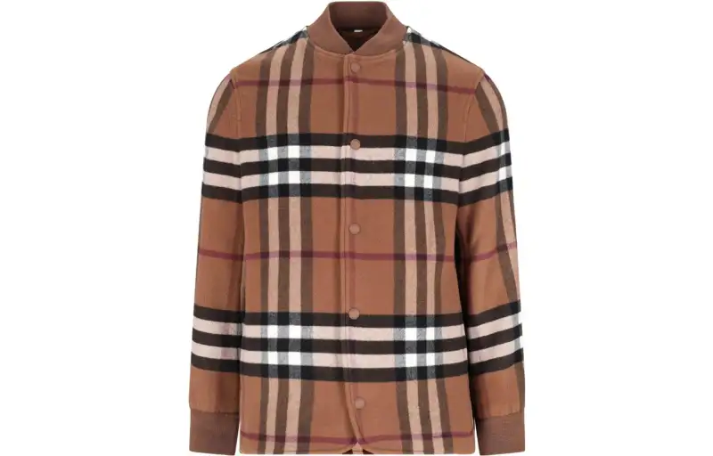 Burberry Jackets & Coats Men's Brown