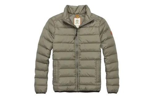 Timberland Down Jackets Men's Gray Stand Collar Moderate Other