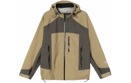 Stussy Windbreaker Jackets Unisex Hooded Moderate
