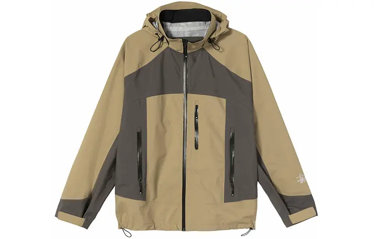 Stussy Windbreaker Jackets Unisex Hooded Moderate