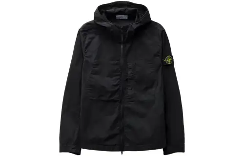 STONE ISLAND Jacket Men's Black