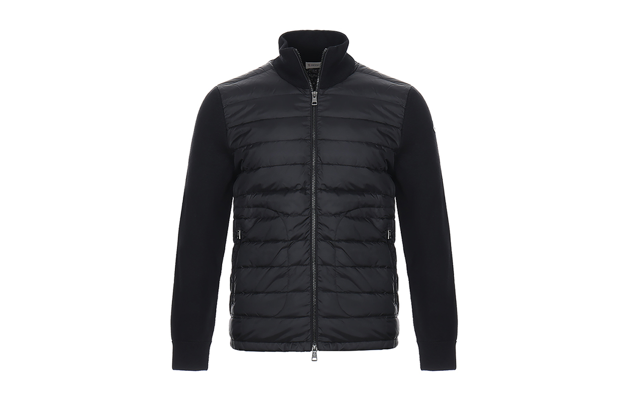 Пуховик Moncler Moncler Padded Corduroy Padded (черный)