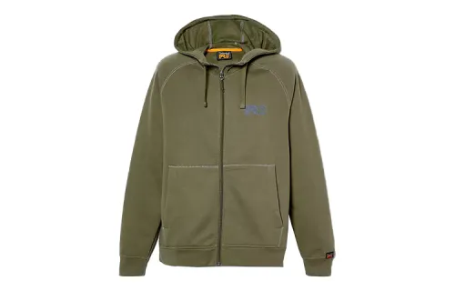 Timberland Jackets Men's Olive Green Hooded Moderate Other