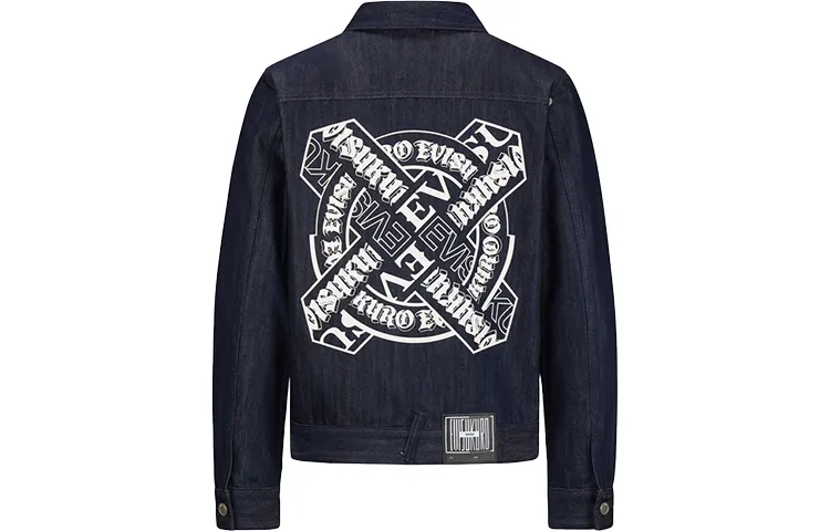 EVISU Denim Jacket Men's Denim Blue