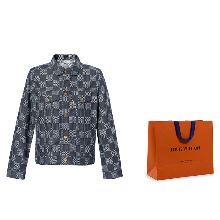 Мужская куртка Louis Vuitton (черный) — фото 7