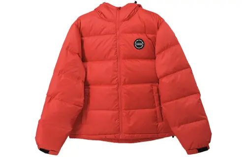 Vans Down Jackets Men's Red Hooded Moderate Other