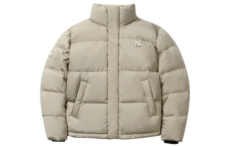 MLB Down Jacket Winter Unisex Beige