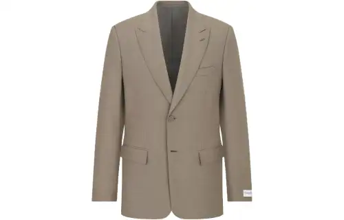 DIOR Homme Single Breasted Long Sleeved Jacket