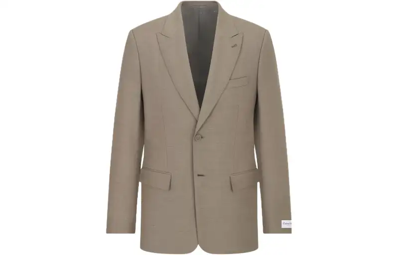 DIOR Homme Single Breasted Long Sleeved Jacket