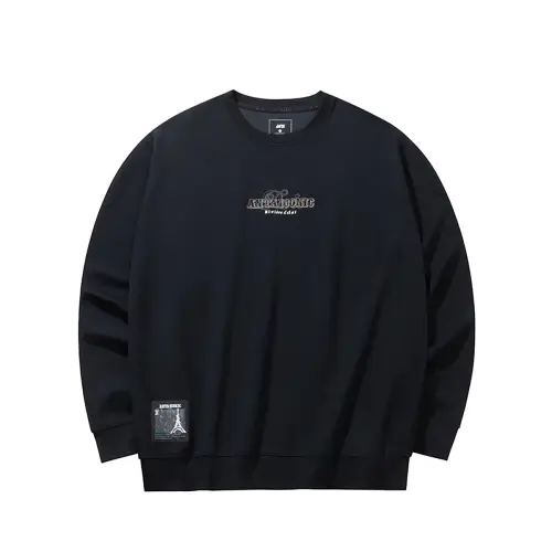 Anta Life Collection Sweatshirt Men's Basic Black