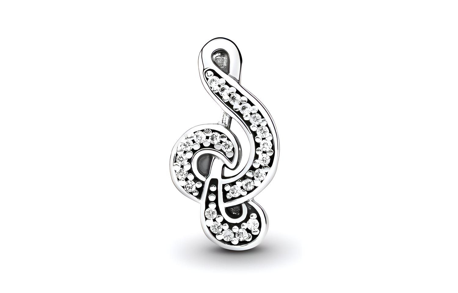 Женский шарм-подвеска Pandora (серебряный) — фото 2