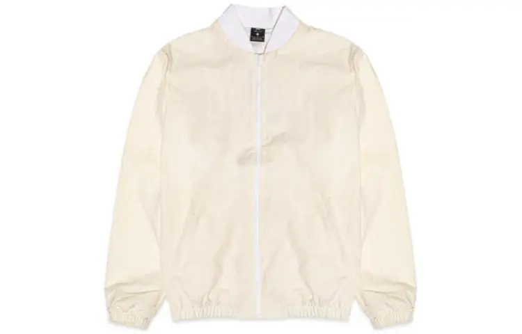 Nike Jackets Men's Yellow Baseball Collar Moderate Straight Fit