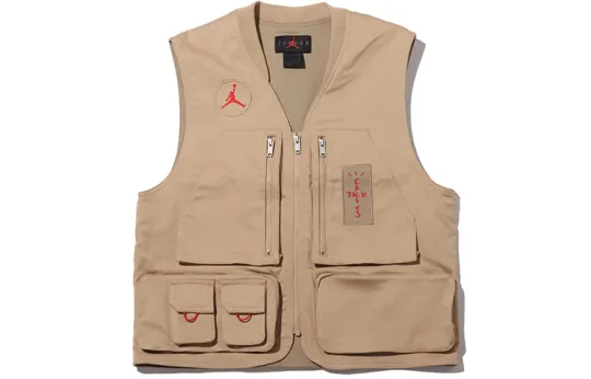Travis Scott Cactus Jack X Jordan Utility Vest Asia Sizing