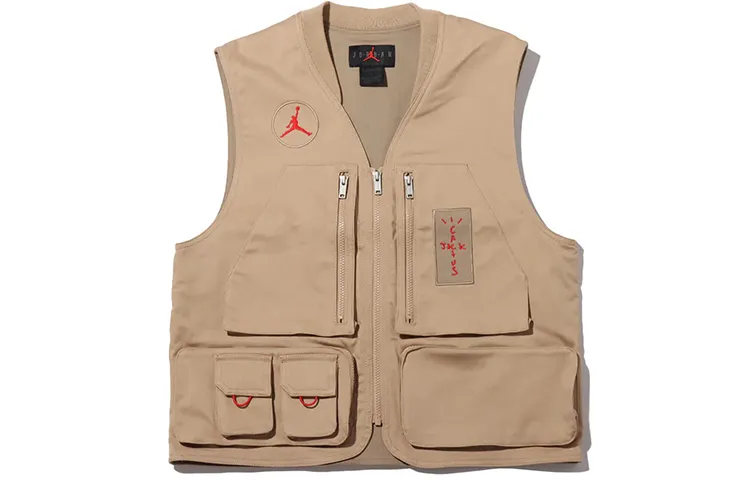 Travis Scott Cactus Jack X Jordan Utility Vest Asia Sizing