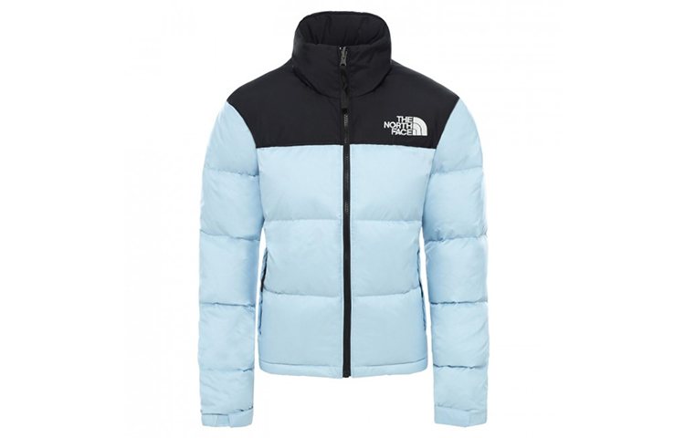 Женский пуховик The North Face 1996 (голубой)